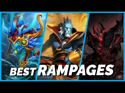 Dota 2 Best Rampages Morphling, Phantom Lancer & Shadow Fiend (2021)