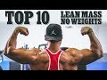 TOP 10 Exercises to Build Lean Muscle Mass Without Weights