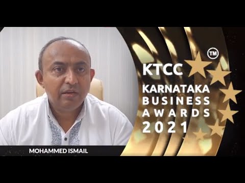 Best wishes from Mohammed Ismail | KTCC KARNATAKA BUSINESS AWARDS 2021
