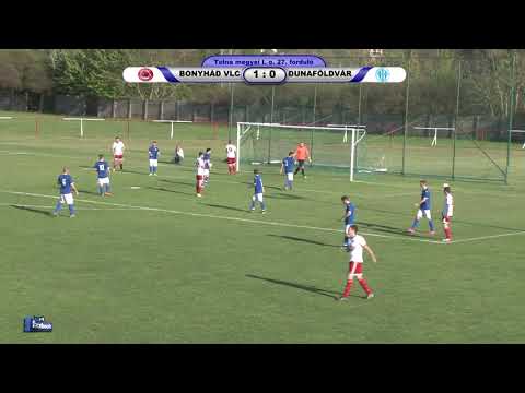 BONYHÁD VLC - DUNAFÖLDVÁRI FC  3 - 0  (1 - 0)