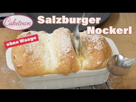 Salzburger Nockerl Rezept ohne Waage | luftig und leicht vom Konditormeister und Patissier