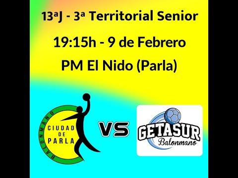 BM Ciudad de Parla - BM Getasur - 13J - Senior - T18/19