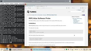 Install the RIPE Atlas Software Probe in Turris Mox in 5 minutes (English)
