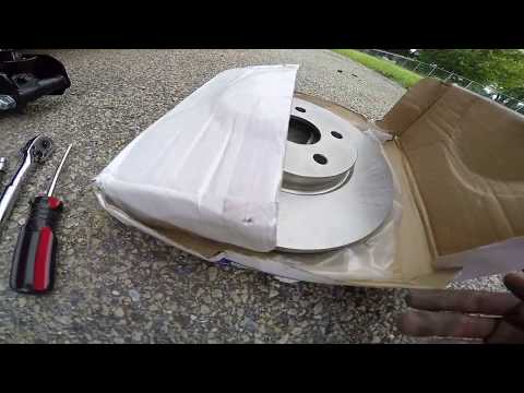 Chevy sonic replacing the brakes