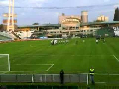FERENCVÁROS - ESMTK 3-1. Bevonulás.