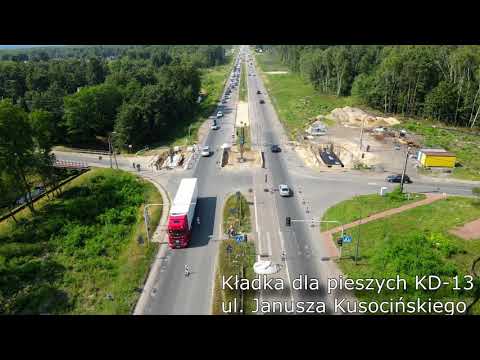 Budowa drogi ekspresowej S1 na odcinku Dąbrowa Górnicza - Podwarpie 24.07.2021