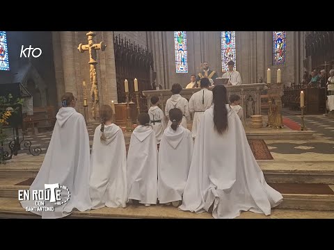 Montbrison : 800 intentions et un départ le coeur en paix - 20/07 | #CheminSaintAntoine