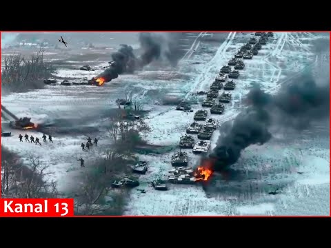 Russians start new bloody tank battles: Ukrainian drones will burn Russians inside tanks