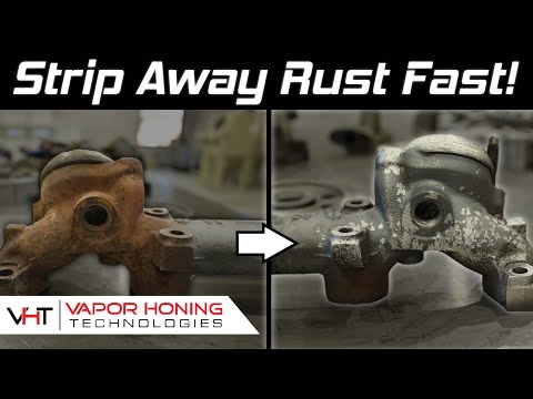 Tips On How To Remove Rust Using Wet Blasting!