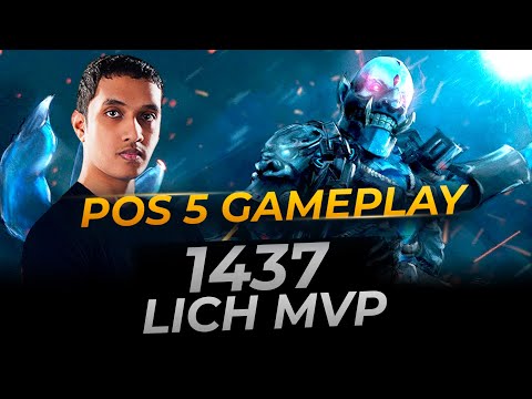 1437 plays Lich Hard Support MVP | Full Gameplay Dota 2 Replay
