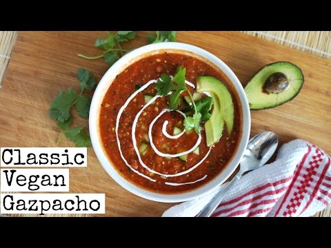 Easy Vegan Gazpacho