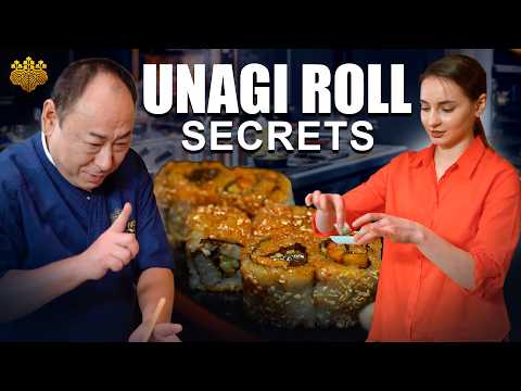 How to Make the Best Eel Sushi | Soft Unagi & Crushed Sesame Secrets
