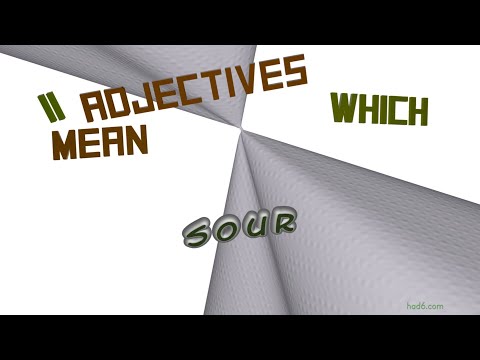Sour Synonym