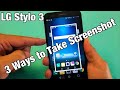 LG Stylo 3: How to Take Screenshot (3 Ways)