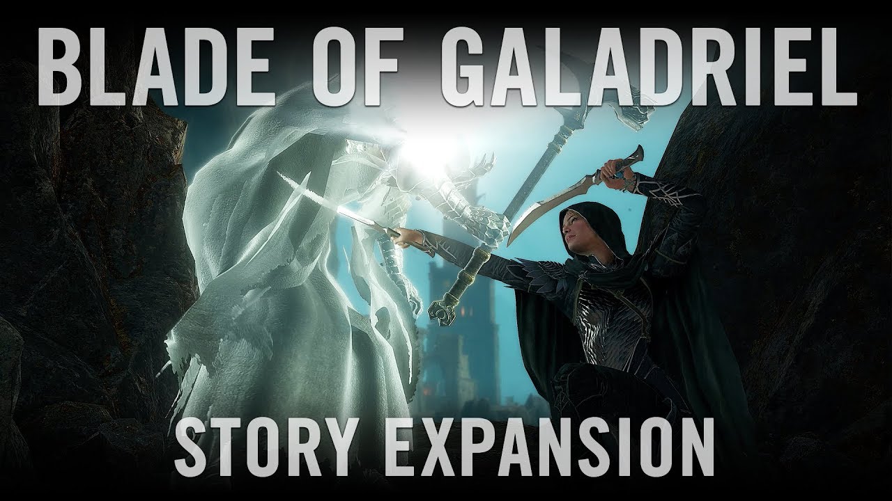 Official Shadow of War Blade of Galadriel Story Expansion Trailer - YouTube