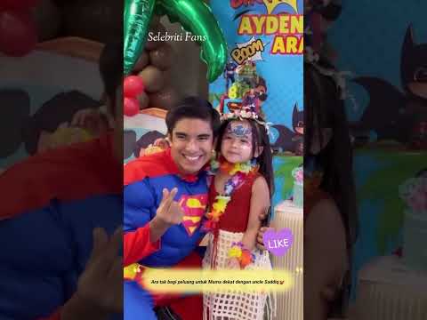 Sweet Moment Ara & YB Saddiq