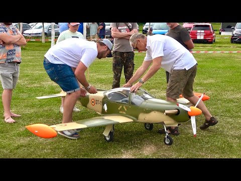 STUNNING RC TURBOPROP SIAI-MARCHETTI SF.260 WITH AN INCREDIBLE AEROBATIC FLIGHT