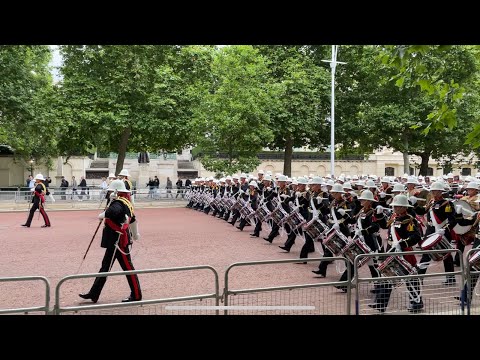 Massed Bands of HM Royal Marines - Beating Retreat 2024