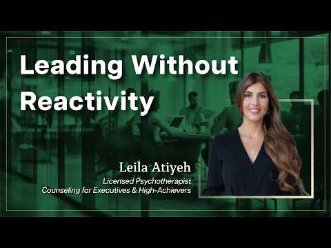 Executive Clarity: Leading Without Reactivity