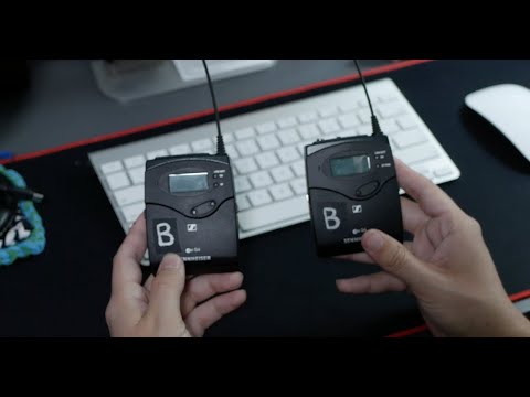 How to Connect a  Sennheiser G4 Wireless Transmitter and Receiver