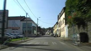 preview picture of video 'Driving On The D887 Rue Graveran, Châteaulin, Finistere, Brittany, France 14th October 2009'