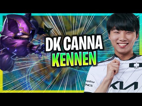 WHEN DK CANNA PLAYS KENNEN TOP vs WUKONG!