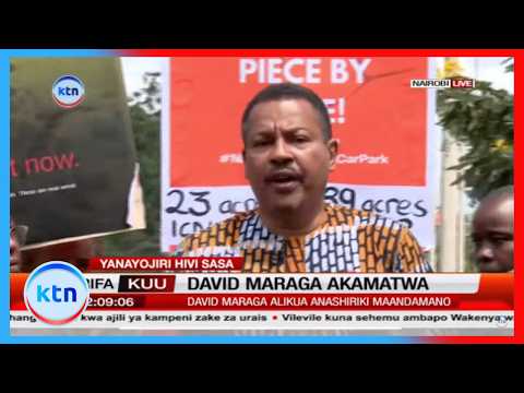 David Maraga akamatwa alipokuwa anashiriki maandamano