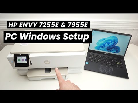 Thumbnail for How to WiFi Setup Your PC Computer With the HP ENVY Inspire 7255e & 7955e