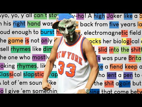 MF DOOM - Rhymes Like Dimes | Rhymes Highlighted