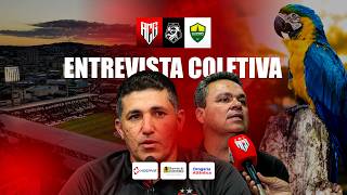 ⚫🔴 AO VIVO - Entrevista coletiva pós jogo: Atlético Goianiense x Cuiabá