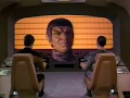 Commander Tomalak And Captain Picard Engage In Dialogue