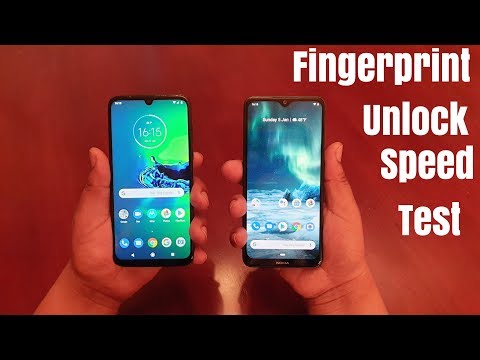 Nokia 7.2 Vs Moto G8 Plus Fingerprint Scanner Unlock speeds Which is Faster???