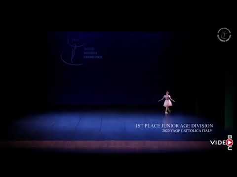 La Fille Mall gardee Variation/Zeynep Yağmur Uzsen/ YAGP Italy 1st place