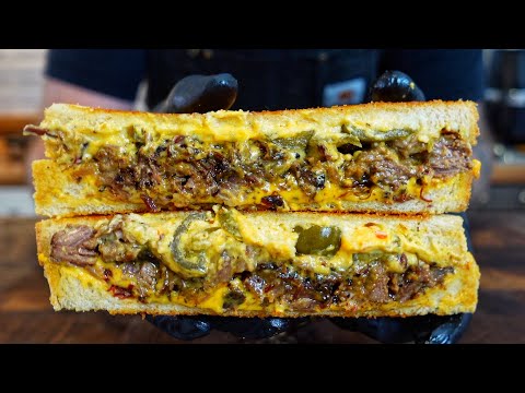 Brisket Pimento Cheese Melt | Leftover Brisket Recipe