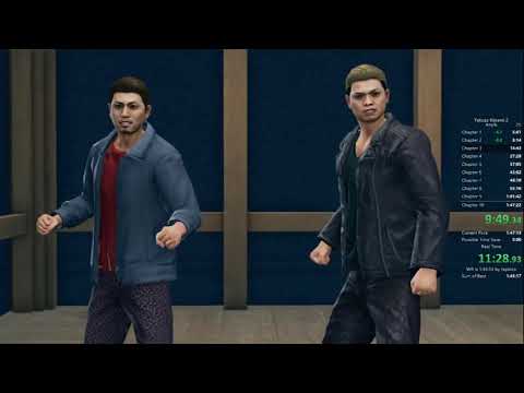 Yakuza Kiwami 2 Any% PB - 1:43:35 (1:58:30 RTA)