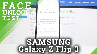 How to Set Up Face Unlock on SAMSUNG Galaxy Z Flip 3 – Add Face Recognition