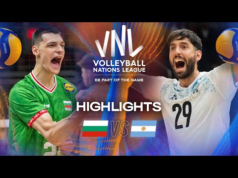 Bulgaria 🇧🇬 vs. Argentina 🇦🇷 - Highlights | Week 1 | Men's VNL 2025