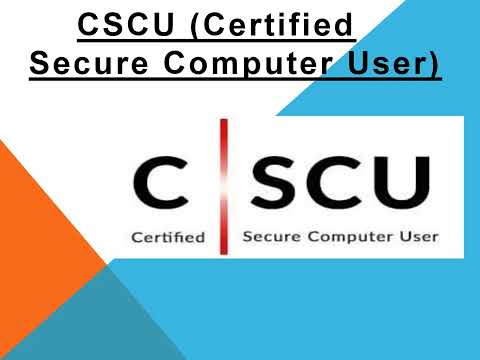 Cscu by ec-council 1 certified secure computer user certific...