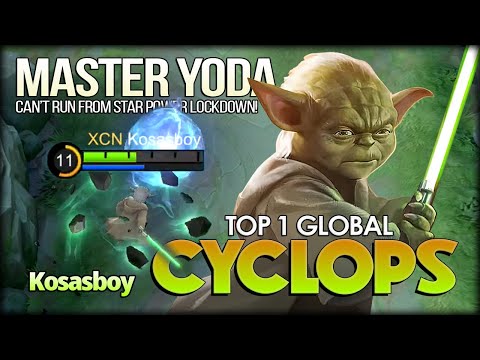 Cyclops as Master Yoda! MLBB x Star Wars by Kosasboy Top 1 Global Cyclops - Mobile Legends