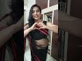 Black Net Saree Draping Video Aaj Mere Hubby Ne Dinner Plan Kiya Usi Ke Liye Ye Ready Hui Hu