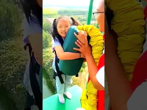 Kids Bungee Jumping | Bungee Jumping | bungy jump #ytshorts #shorts #trendingshorts