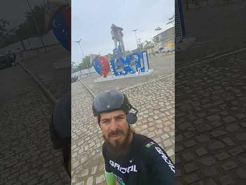 🚴‍♂️ Cheguei em Exu, terra do Rei do Baião!