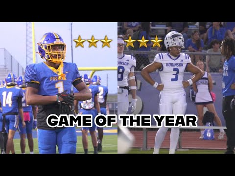 3 STARS FACE OFF FOR DISTRICT TITLE!!! #4 La Vega vs #10 Robinson 2025