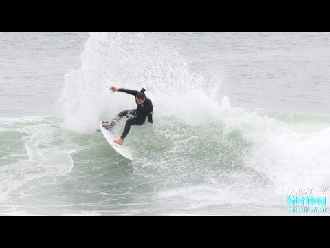 Tyler Wright Surfing Session at Lowers Trestles : 4K SLAW Sessions