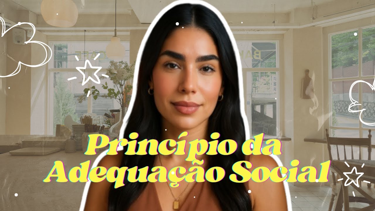 ENTENDA DE UMA VEZ POR TODAS! Princípio da adequação social