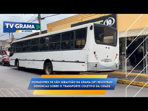 Moradores de São Sebastião da Grama (SP) registram denúncias sobre o transporte coletivo da cidade