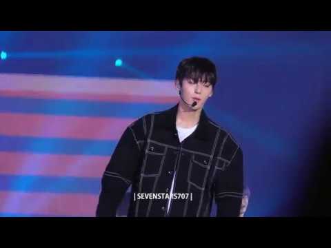 171224 Wanna Be (Minhyun focus) Wanna One Fancon in Busan