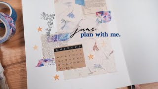 june plan with me ✷ what I tell myself when I feel stuck