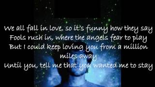 Million Miles Away - Keegan Allen Cover and Lyrics