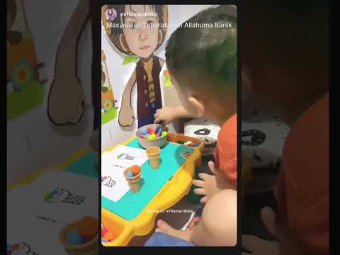 YouTube · Dunia Dhuha — Tiga tahun lalu, kami belajar tentang es krim dan betapa serunya bermain sambil belajar! 🍦✨ #Q...